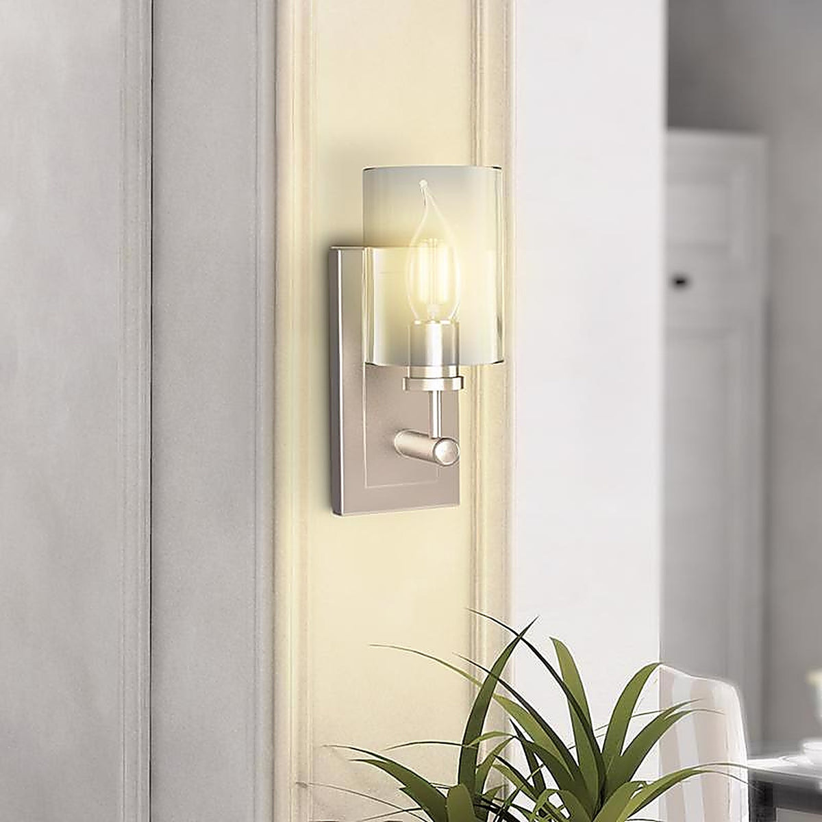 Feit Electric CFC60950CAFIL6 Enhance CA10 E12 (Candelabra) Filament LED Bulb Daylight 60 W 6 pk
