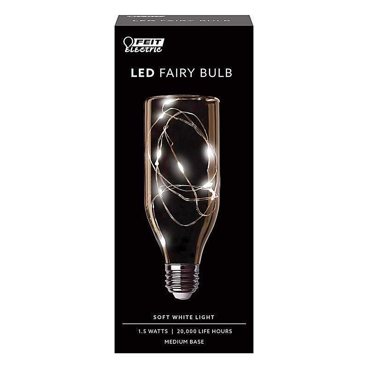 Feit Electric FY/BOT/SW/LED Fairy Bottle E26 (Medium) LED Bulb Soft White 1 pk