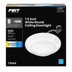 Feit Electric 74006/CA White 4, 5 and 6 in. W LED Disklight Retrofit Kit 12 W