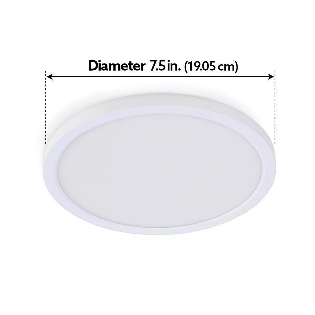 Feit Electric 74206/6WYCA White 5/6 in. W LED Retrofit Recessed Lighting 10.5 W