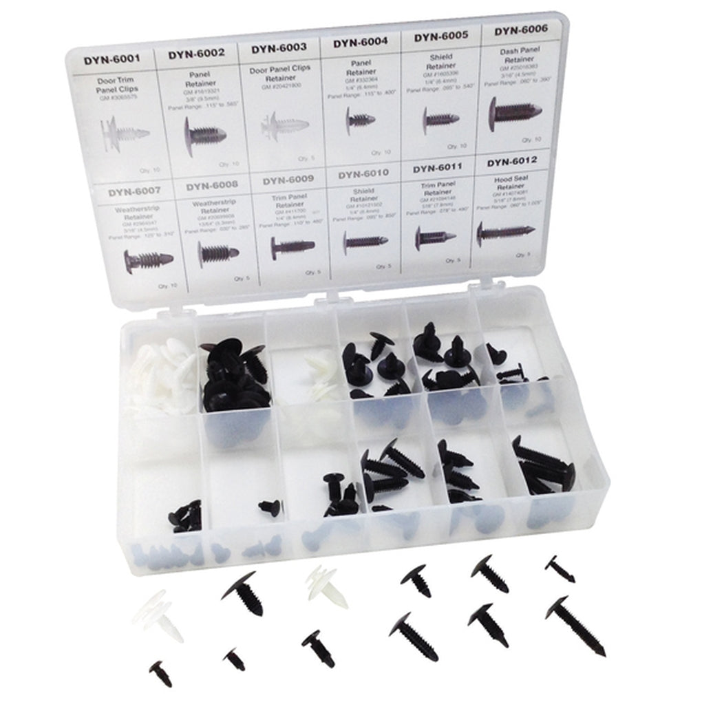 ATD 39350 90 Pc. GM Retainer Assortment