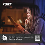 Feit - BPG40/850/LED - T4 G9 LED Bulb Daylight 40 Watt Equivalence 1 Pack