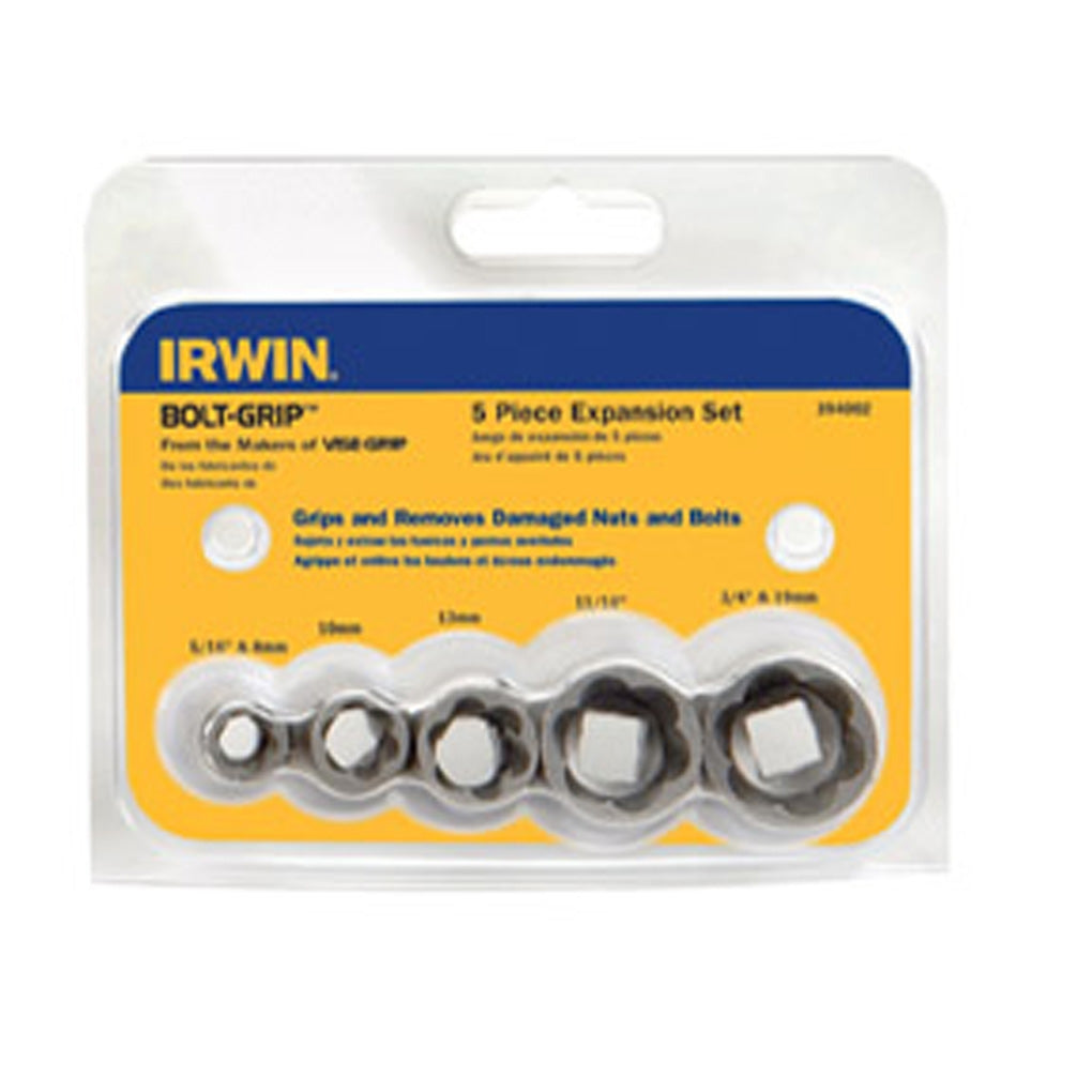 IRWIN 394002 5 Pc. Bolt-Grip Expansion Set