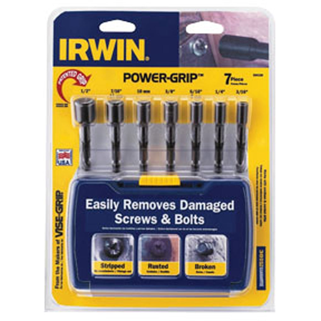IRWIN 394100 7 Pc. Power-Grip Set