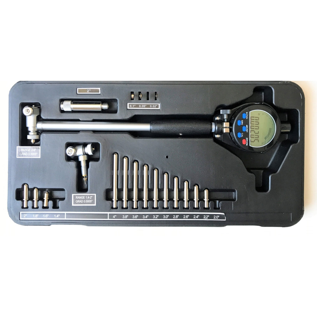 Central Tools 3D401 1 Dial Indicator Set
