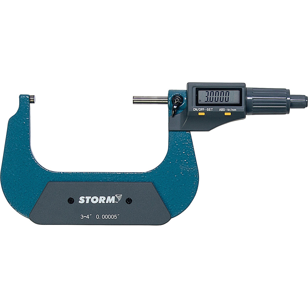 Central Tools - 3M304 - 3 - 4 Inch Electronic Digital Micrometer