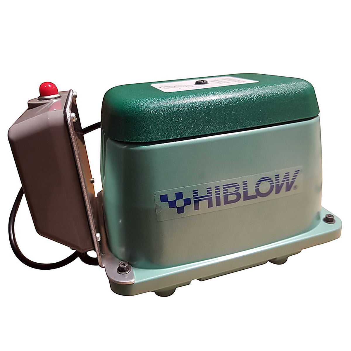 Hiblow - HP-80-010A - HP-80a Aluminum Linear Diaphragm AC Septic Air Pump with Alarm