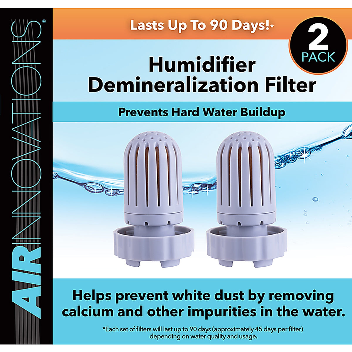 Air Innovations - FILTER02-SILVER - Humidifier Filter 2 Pack for Air Innovations
