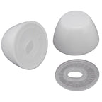 Plumb Pak PP835-30 Toilet Bolt Caps White Plastic For Universal