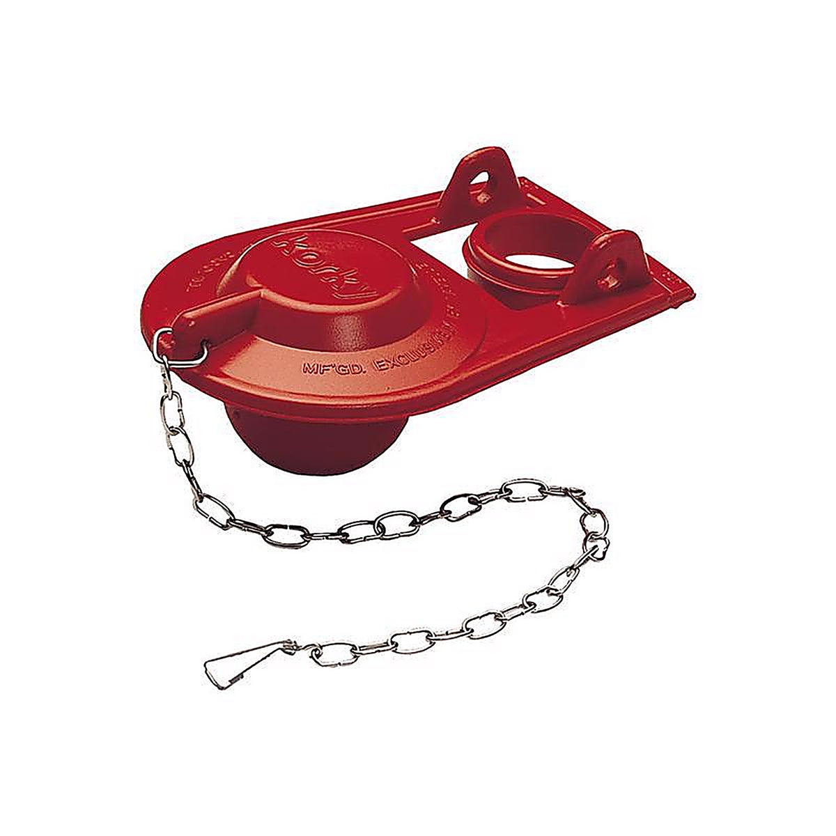 Korky 2000BP Classic Plus Toilet Flapper Red Rubber