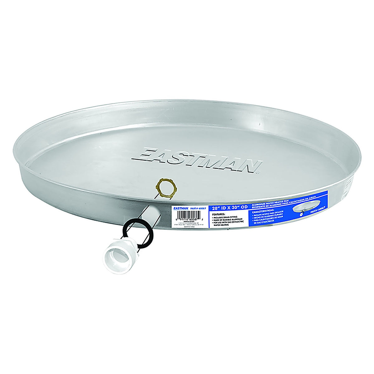Eastman 60087 Aluminum Gas Water Heater Pan