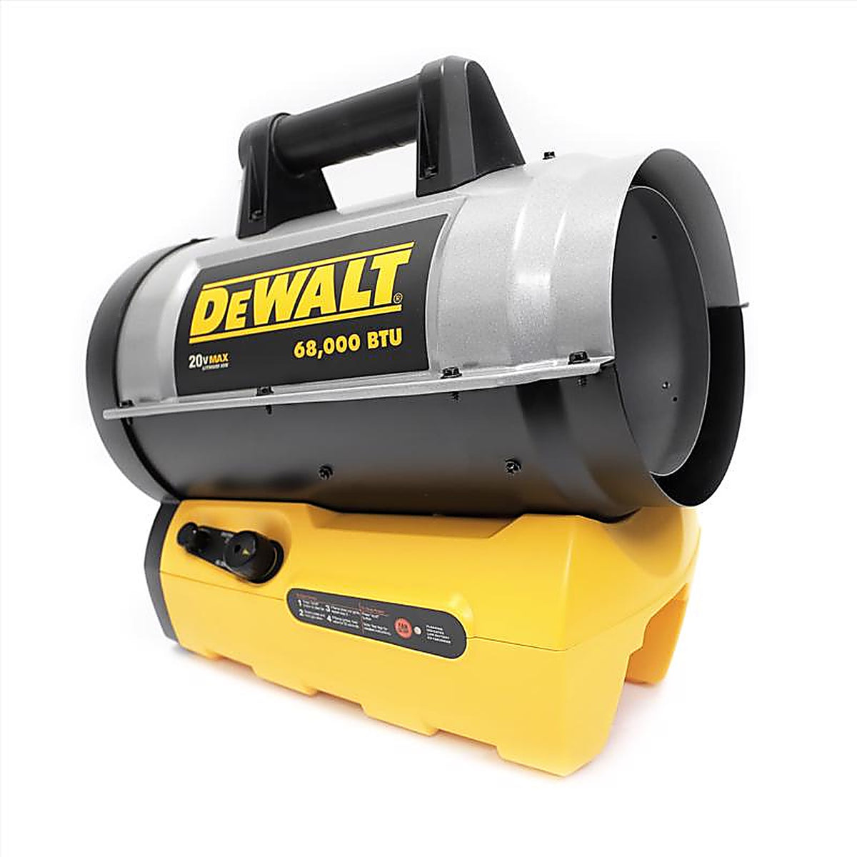 DeWalt F340661 68000 Btu/h 1700 sq ft Forced Air Propane Heater