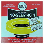 Harveys - 1025 - No-Seep No. 1 Wax Ring Kit Multicolored Polyethylene/Wax