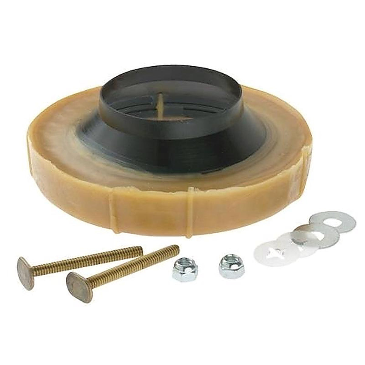 Harveys - 1025 - No-Seep No. 1 Wax Ring Kit Multicolored Polyethylene/Wax