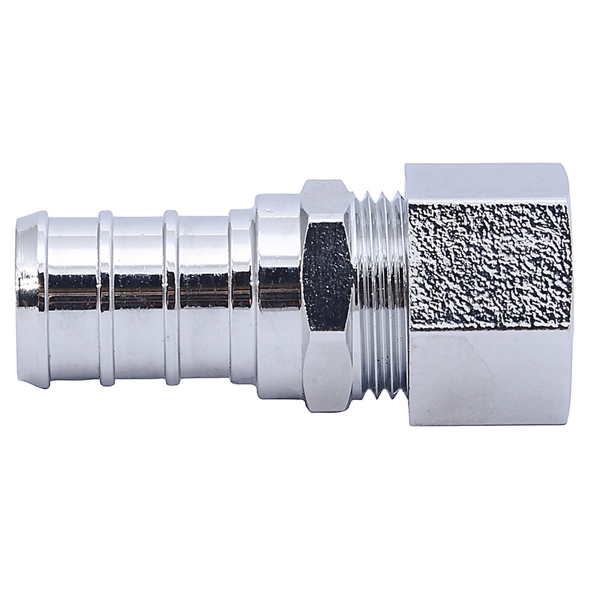 SharkBite UC637LFA 1/2 in. Barb x 3/8 in. Dia. Compression Brass Adapter