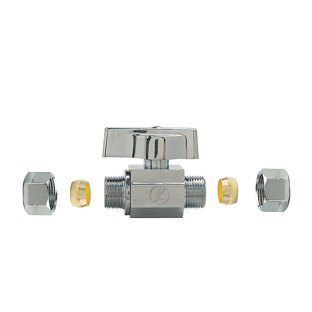 Brasscraft KTCR11FXC1 3/8 in. Brass Compression Ball Valve