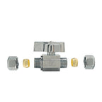 Brasscraft KTCR11FXC1 3/8 in. Brass Compression Ball Valve