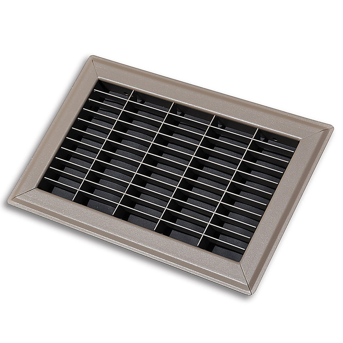Tru Aire - C154R14X14 - 14 In. H X 14 In. W 1-Way Powder Coat Brown Steel Floor Grille