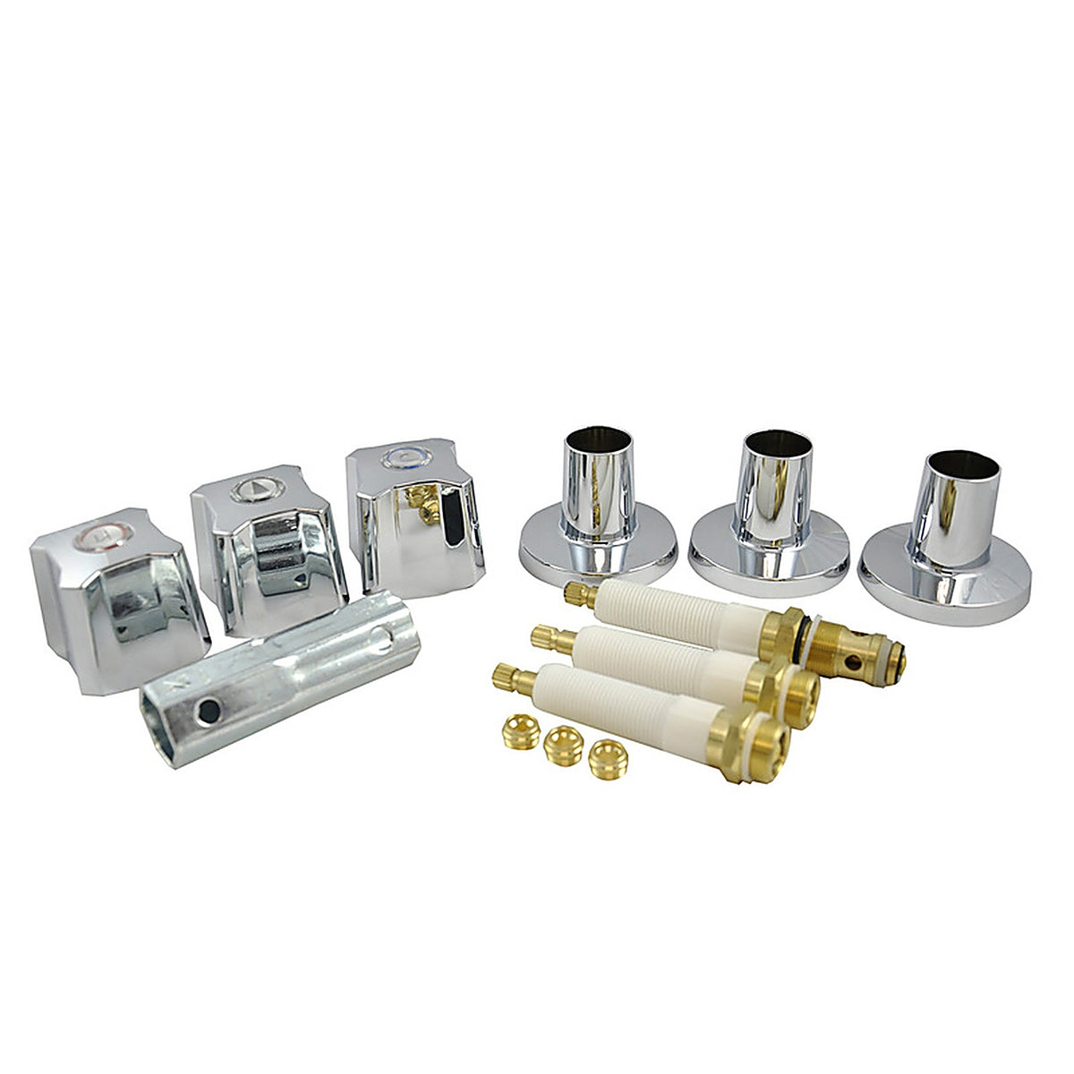 Danco - 9D00039672 - for Kohler Chrome Tub and Shower 3-Handle Remodeling Kit