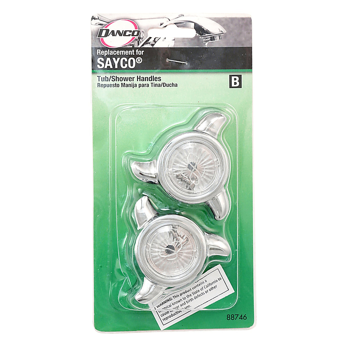 Danco - 9D00088746 - for Sayco Chrome Tub and Shower Faucet Handles