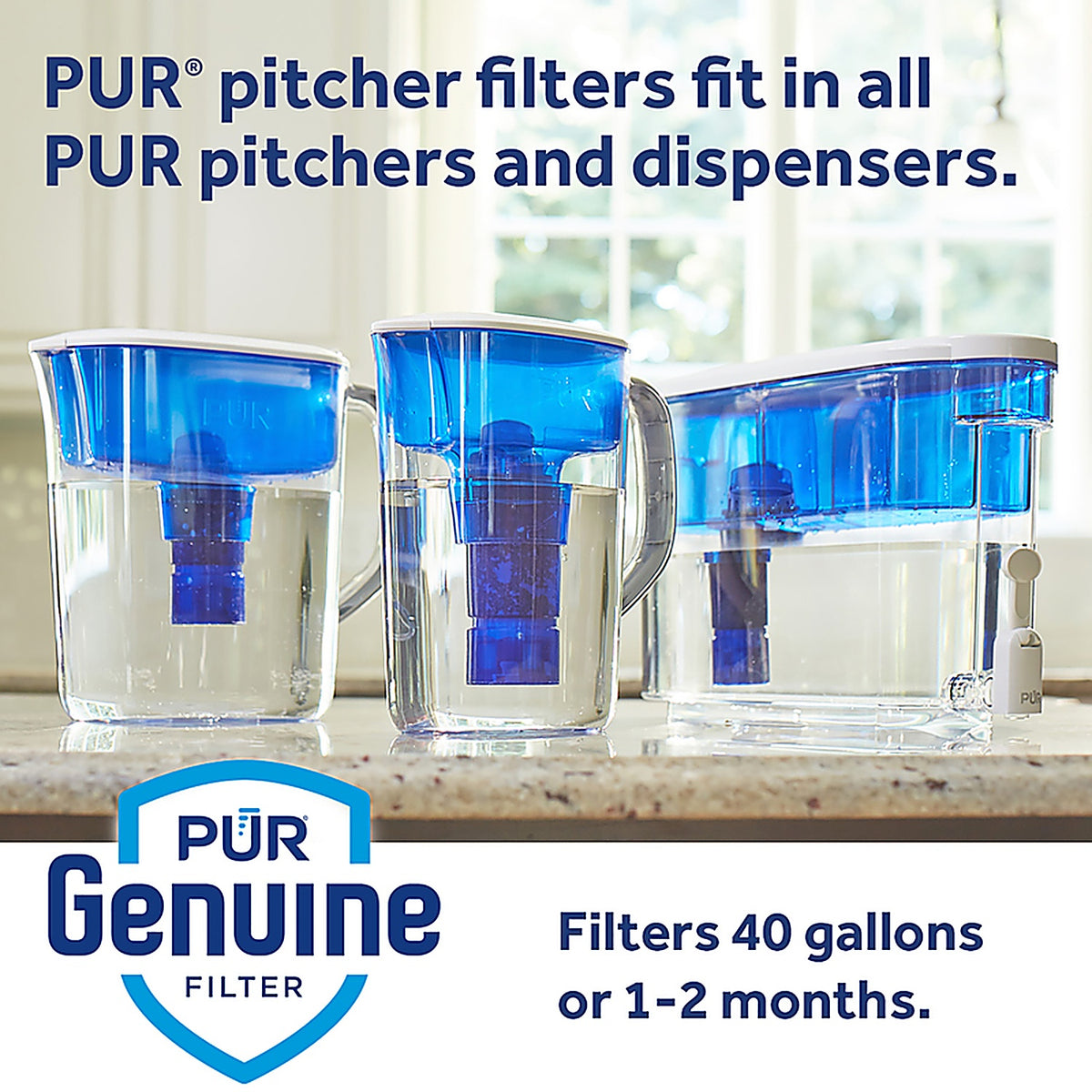 PUR PPF900Z3 Maxion Pitchers Replacement Filter For PUR