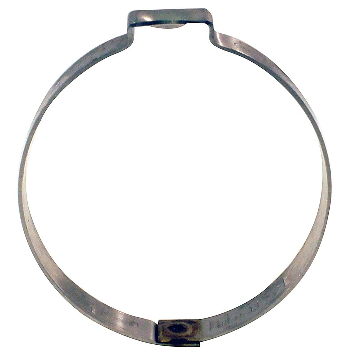 Apollo LWSPOLYPC1 1 in. to 1 in. SAE 24 Silver Clamp Ring Stainless Steel Band