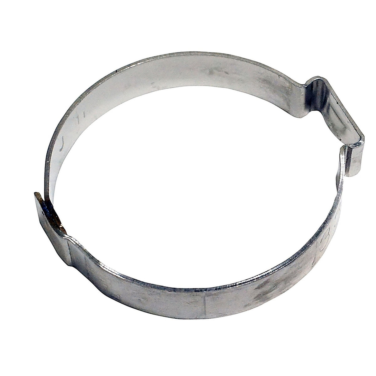 Apollo LWSPOLYPC1 1 in. to 1 in. SAE 24 Silver Clamp Ring Stainless Steel Band