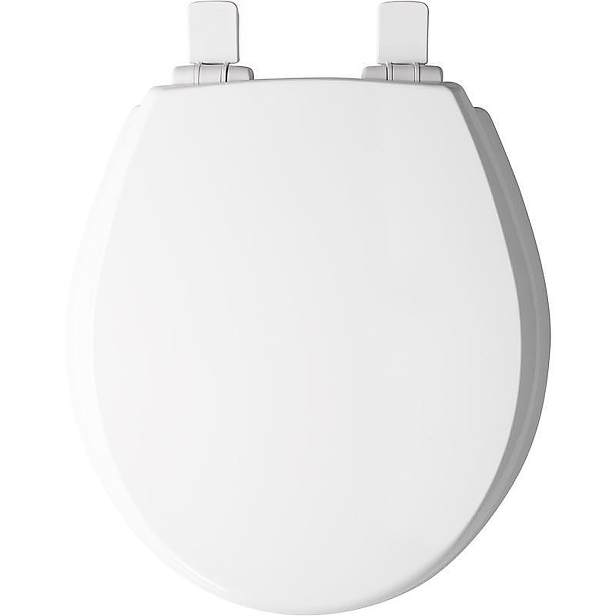 Bemis 47SLOW-000 Mayfair Slow Close Round White Molded Wood Toilet Seat