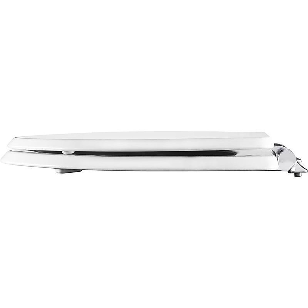 Bemis 126CHSL-000 Mayfair Slow Close Elongated White Molded Wood Toilet Seat