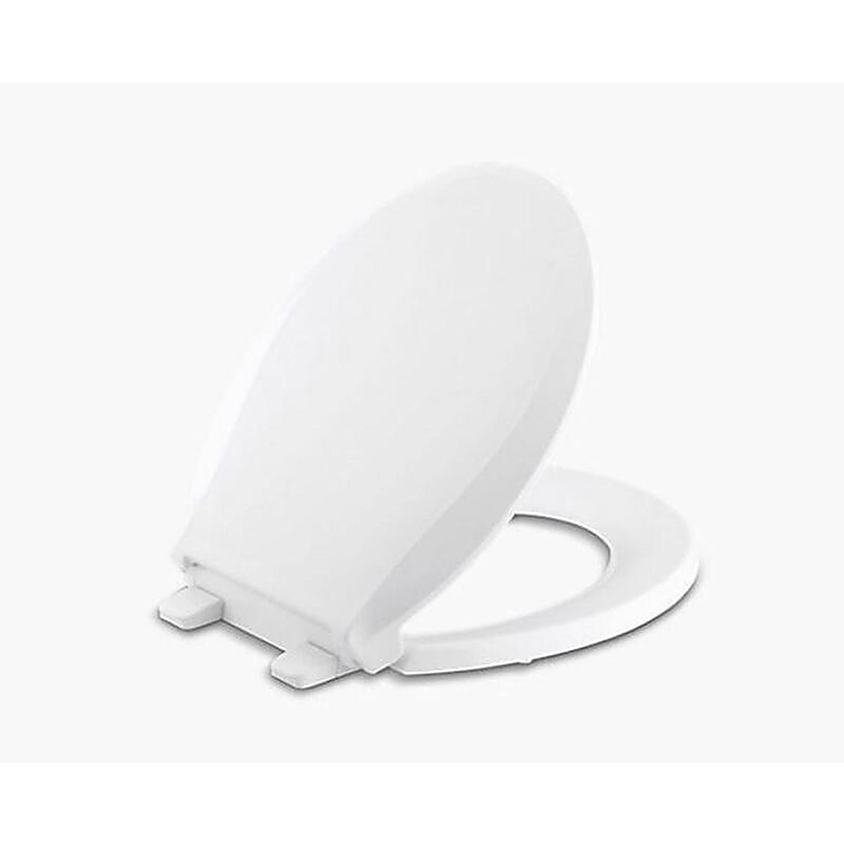 Kohler RB4639-0 Cachet Slow Close Round White Plastic Toilet Seat