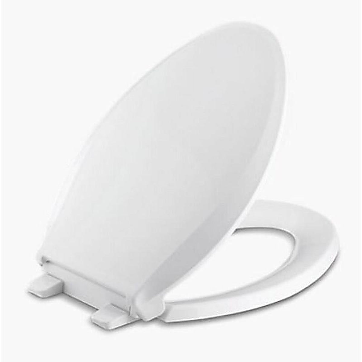 Kohler RB4636-0 Cachet Slow Close Elongated White Plastic Toilet Seat