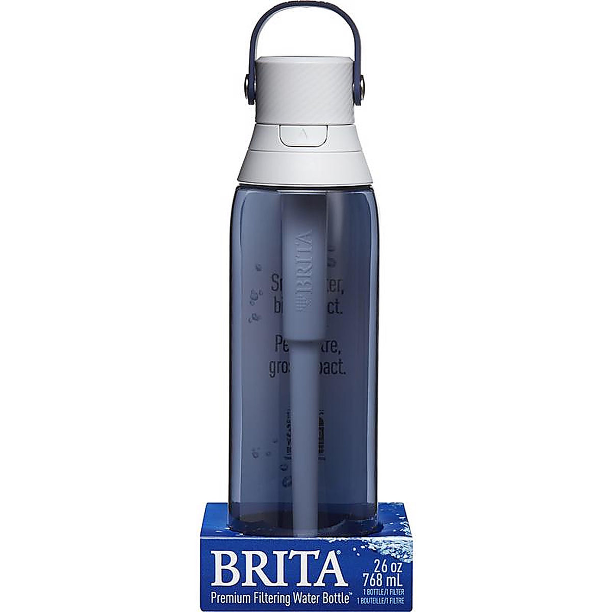 Brita 36375 Premium 26 oz. Night Sky BPA Free Filtered Water Bottle