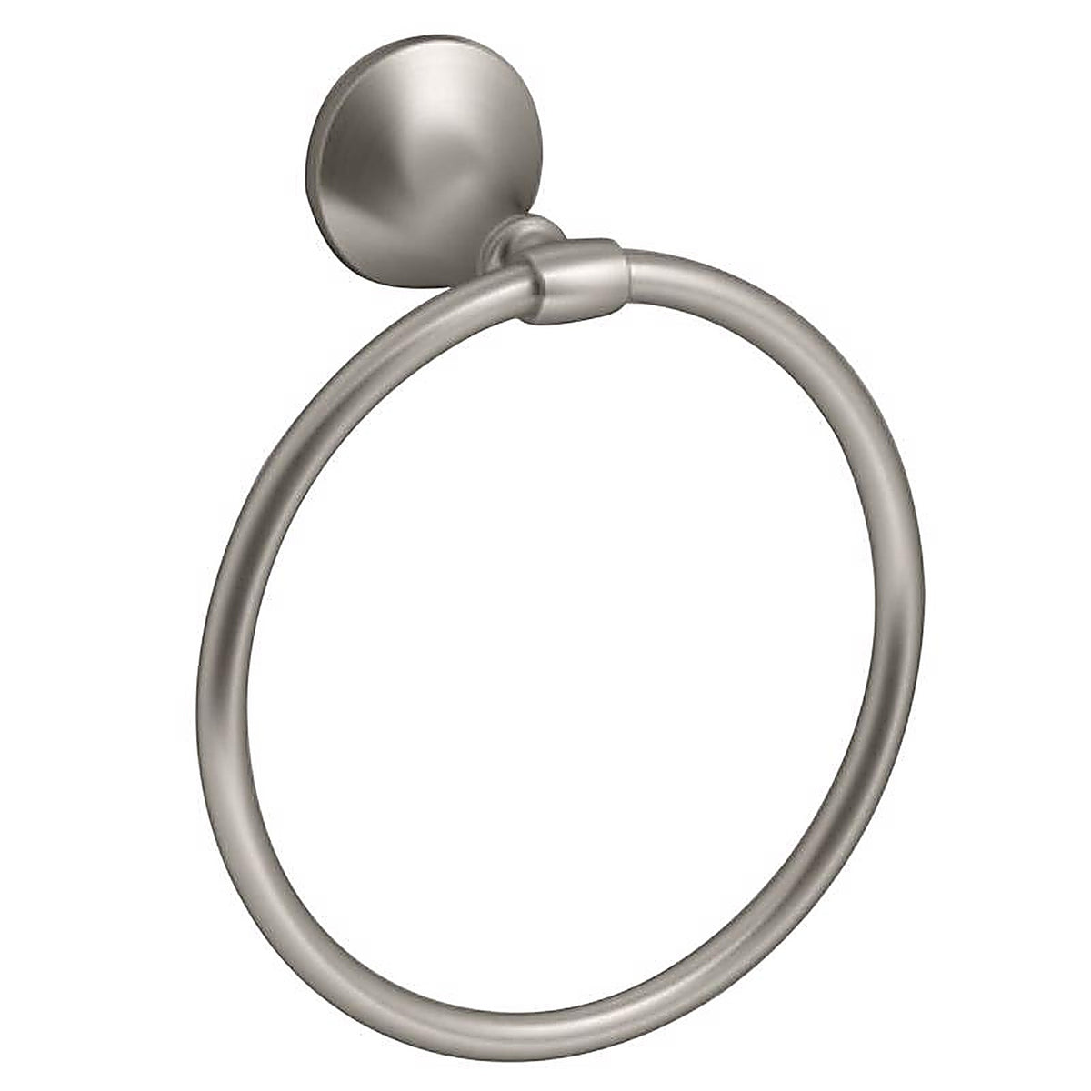 Kohler R72786-BN Elliston Brushed Nickel Silver Towel Ring Metal