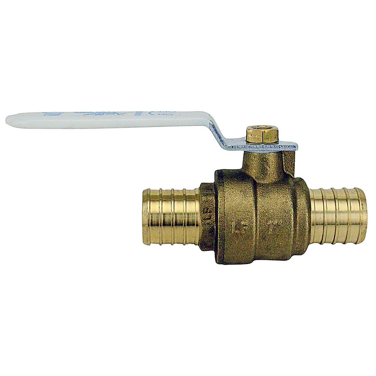 Apollo - APXV11 - 1 In. Brass Crimp Ball Valve Standard Port Quarter-Turn Lever for Potable Water