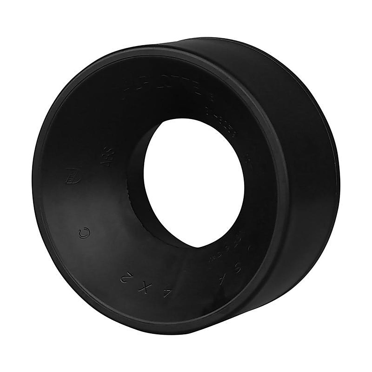 Charlotte Pipe ABS001071400 4 in. Hub x 2 in. Dia. Spigot ABS Adapter