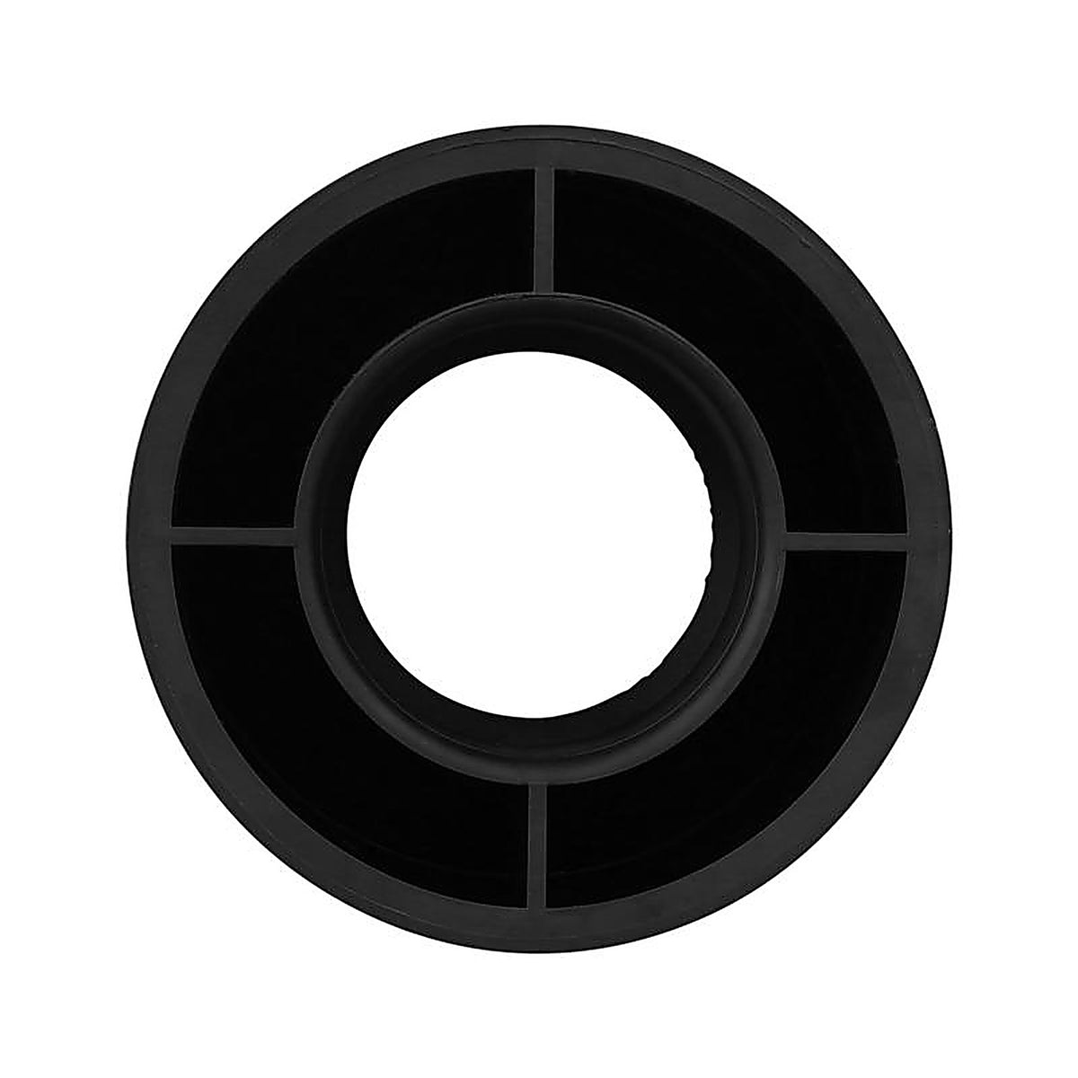 Charlotte Pipe ABS001071400 4 in. Hub x 2 in. Dia. Spigot ABS Adapter