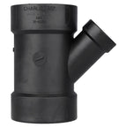 Charlotte Pipe ABS006011800 4 in. Hub x 4 in. Dia. Hub ABS Wye