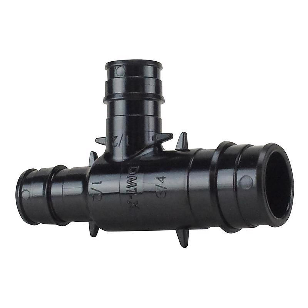 Apollo - EPXPAT341212 - 3/4 In. Expansion PEX in to X 1/2 In. D Barb Poly Alloy Reducing Tee