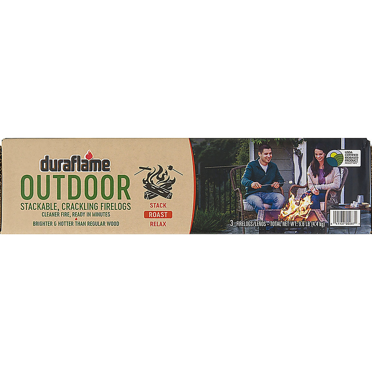 Duraflame - 00287 - Outdoor Firelogs 3 Pack