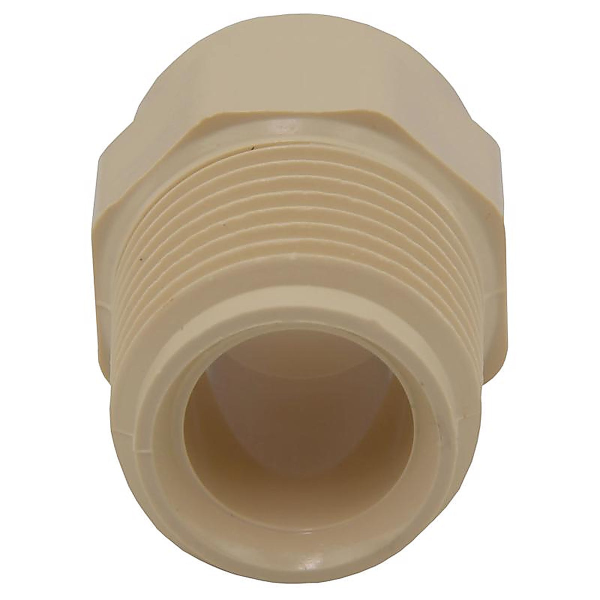 Charlotte Pipe CTS021090600 FlowGuard 40 1/2 in. Socket x 1/2 in. Dia. MNPT CPVC Adapter