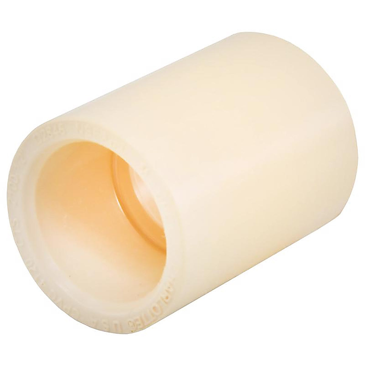 Charlotte Pipe CTS021000600 FlowGuard 1/2 in. Socket x 1/2 in. Dia. Socket CPVC Coupling