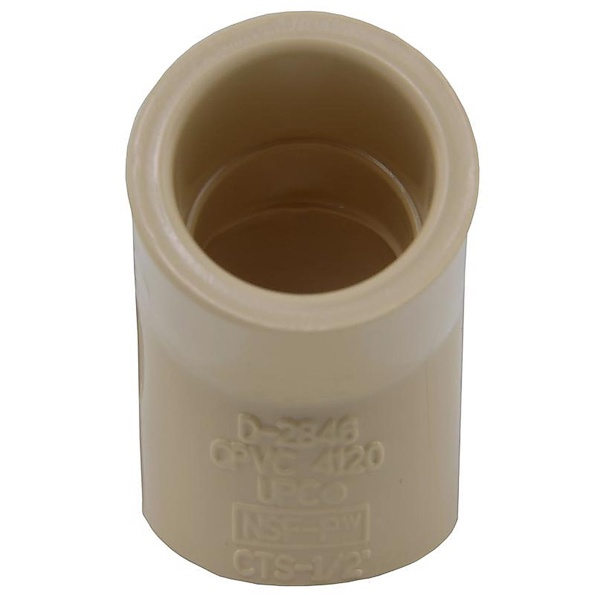 Charlotte Pipe CTS023090600 1/2 in. Socket x 1/2 in. Dia. Socket CPVC 45 Degree Elbow