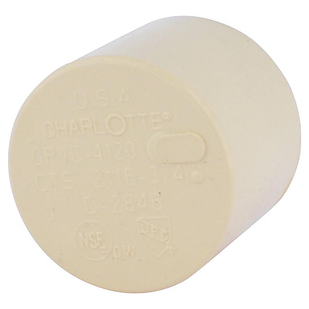 Charlotte Pipe CTS021160800 FlowGuard 3/4 in. Hub CPVC Cap