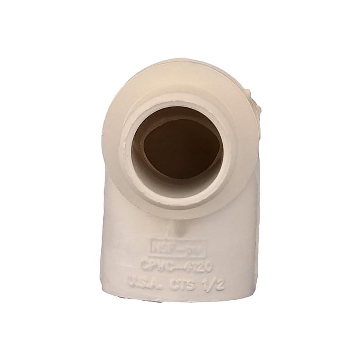 Charlotte Pipe CTS023040600 1/2 in. Spigot x 1/2 in. Dia. Socket CPVC 90 Degree Street Elbow