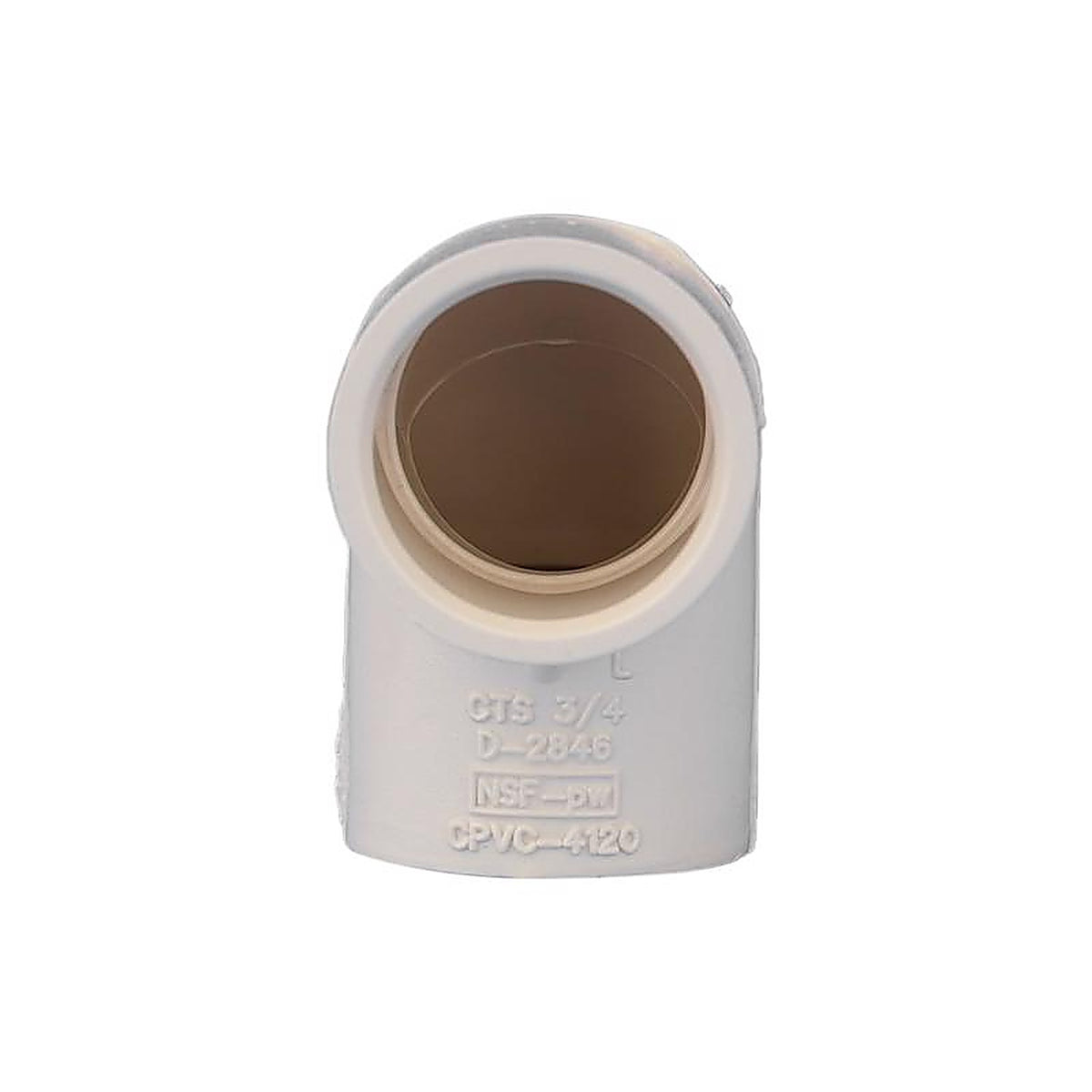 Charlotte Pipe CTS023000800 FlowGuard 3/4 in. Hub x 3/4 in. Dia. Hub CPVC 90 Degree Elbow