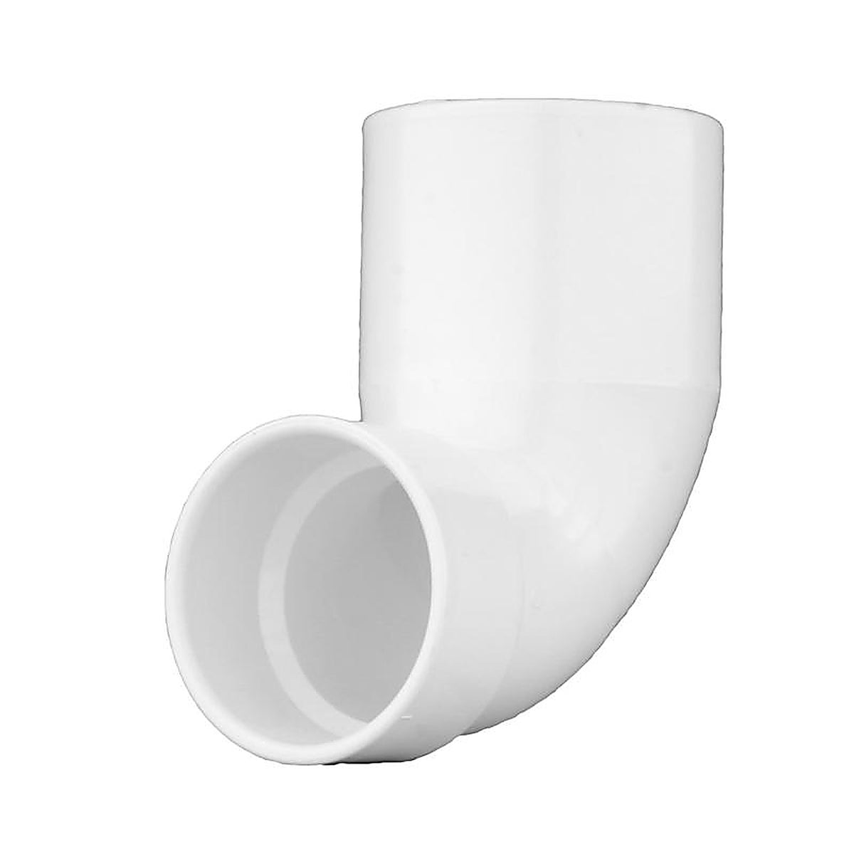 Charlotte Pipe PVC003300600 Schedule 40 4 in. Hub x 3 in. Dia. Spigot PVC Closet Flange