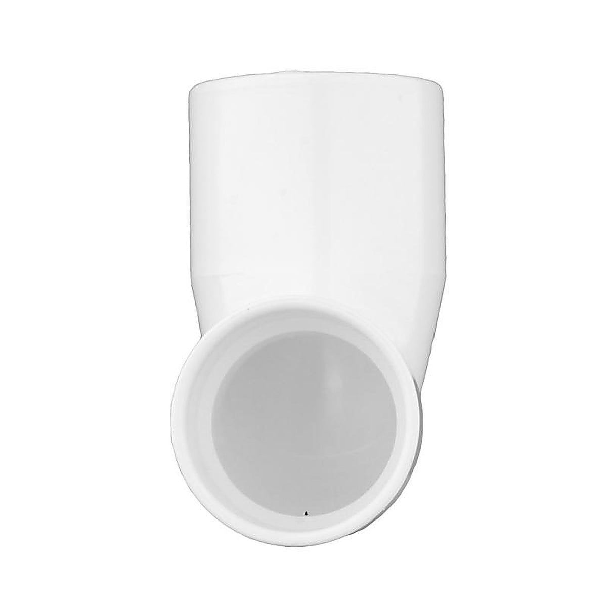 Charlotte Pipe PVC003300600 Schedule 40 4 in. Hub x 3 in. Dia. Spigot PVC Closet Flange