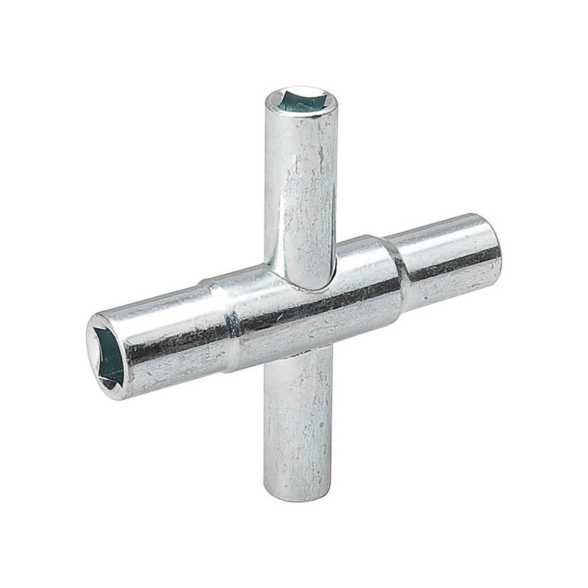 B&K - 151-015 - Silver Chrome Steel 4-Way Stem Key