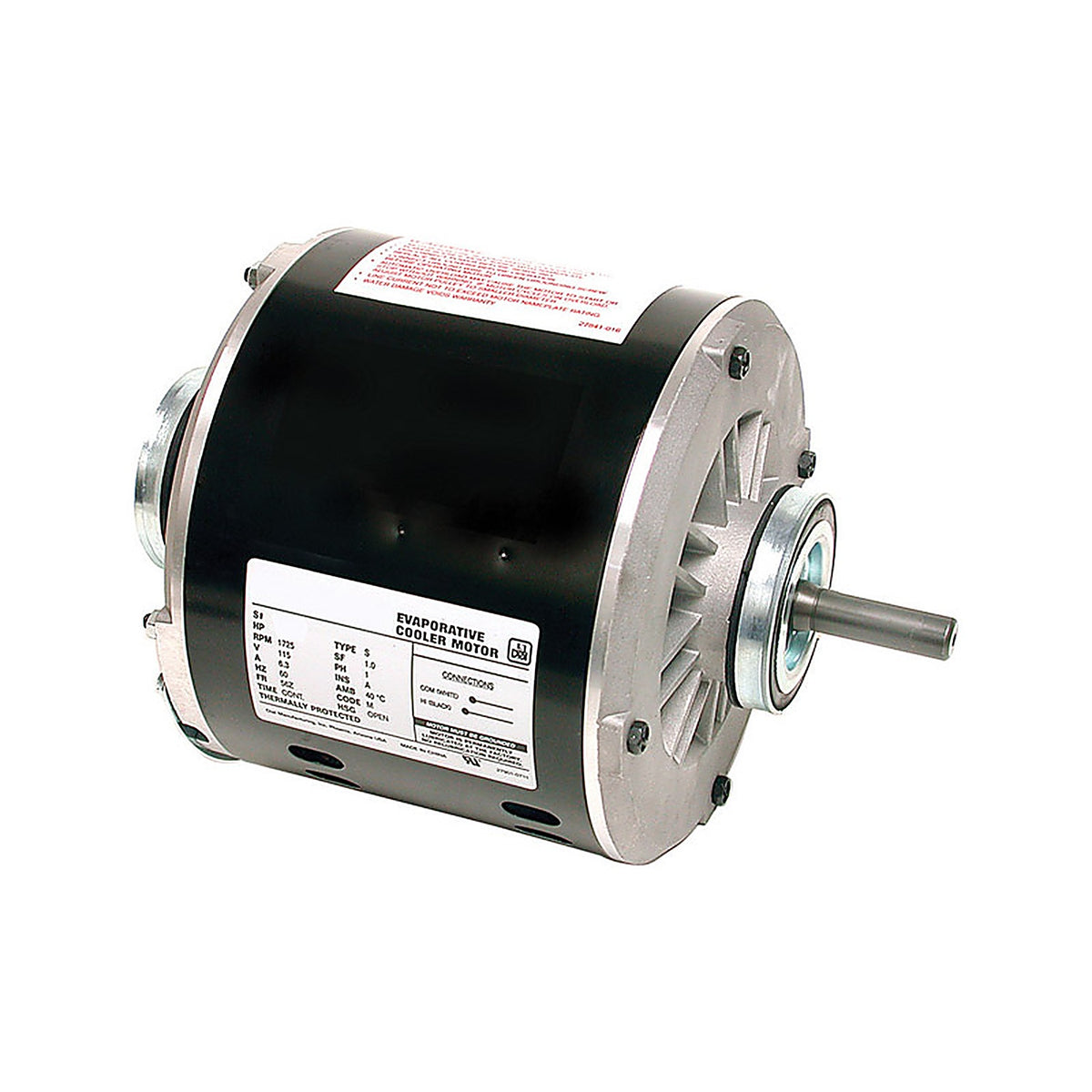 Dial 2206 3/4 HP Metal Black Evaporative Cooler Motor