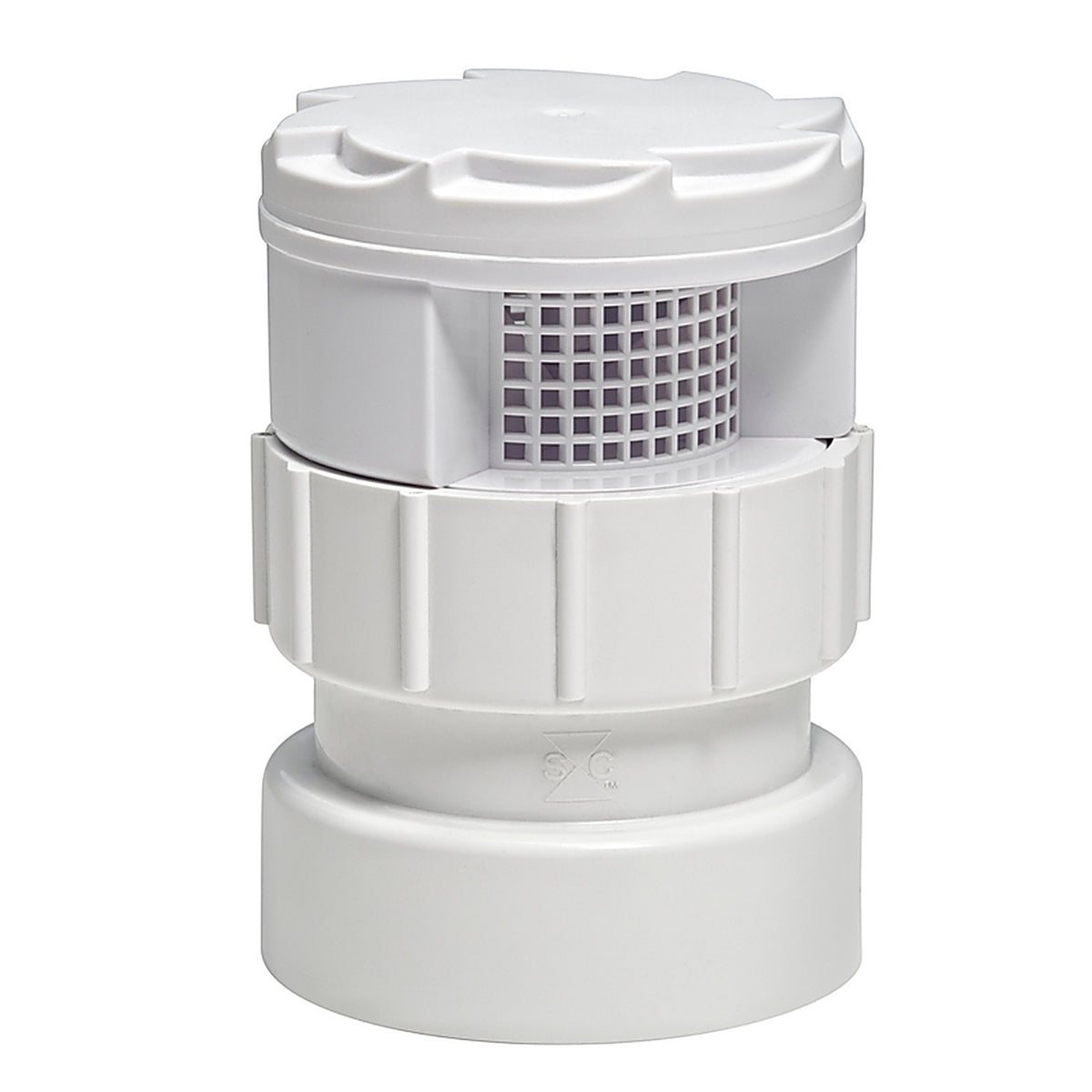 Sioux Chief 250-122P TurboVent 250 Series Schedule 40 1-1/2 in. Hub x 2 in. Dia. Hub PVC Air Admittance Valve